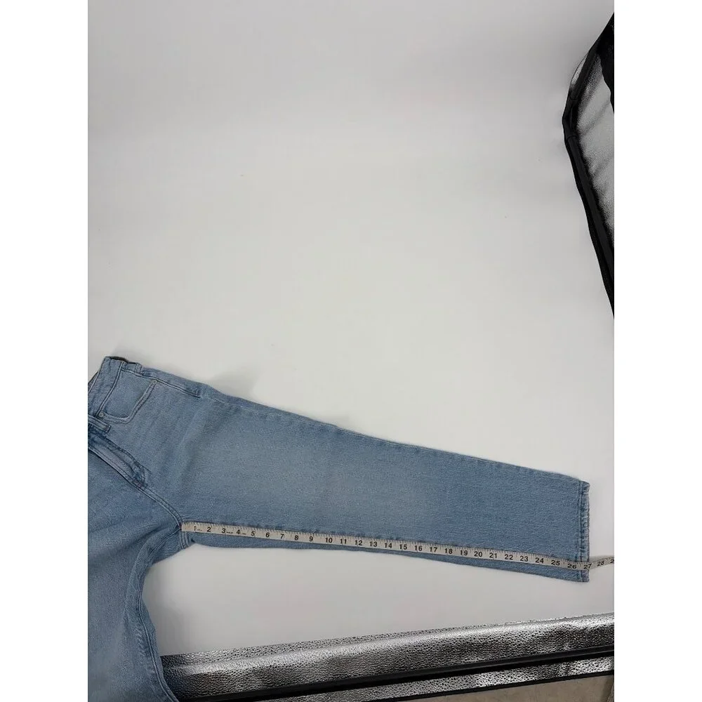 Madewell Womens 25 The Curvy Perfect Vintage Jeans Light Wash Denim Straight Leg - Picture 8 of 8
